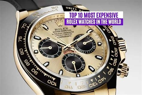 how expensive is rolex|most expensive Rolex 2022.